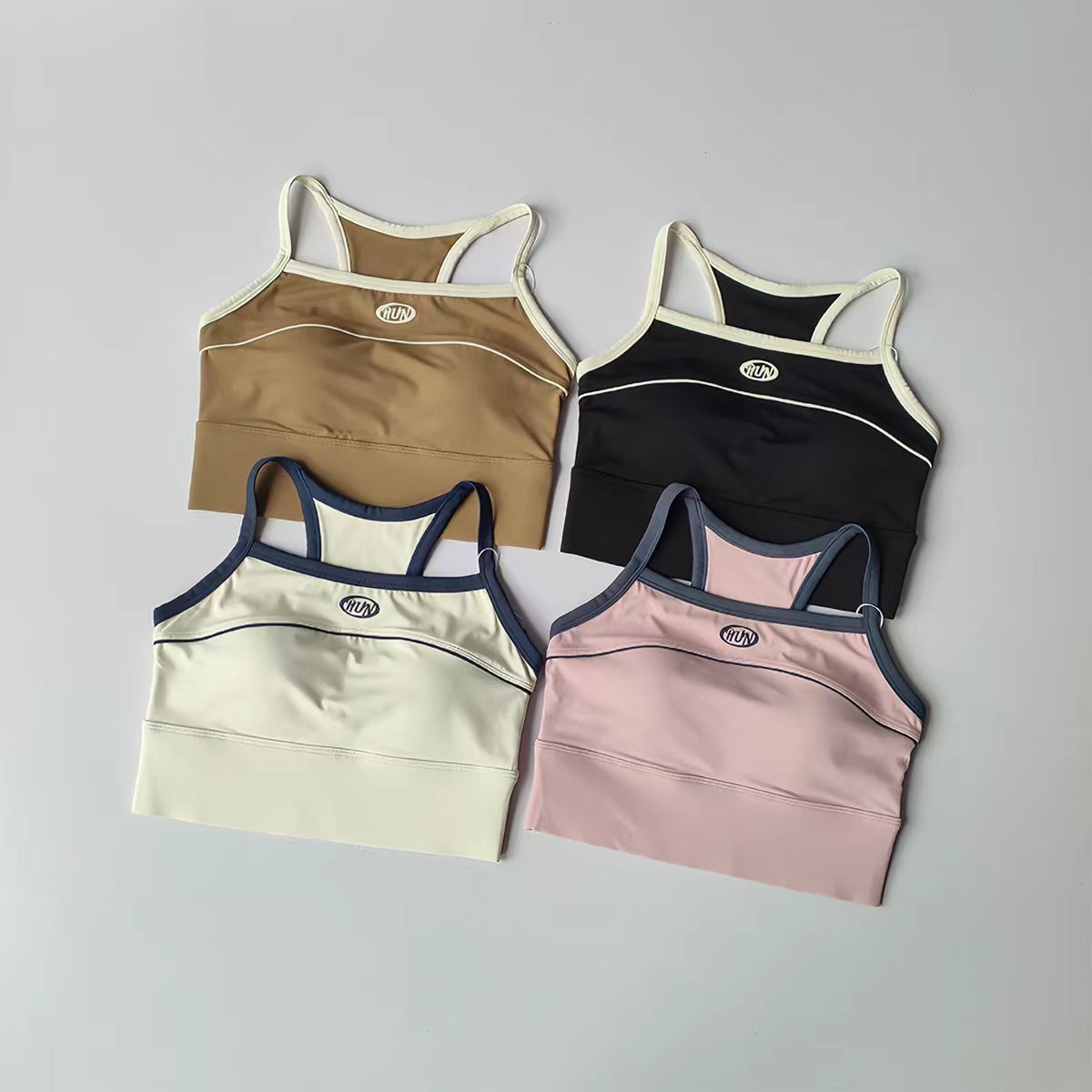 Women Color Block Sports Bra w - Minimizer Bra Women recensie en prijs
