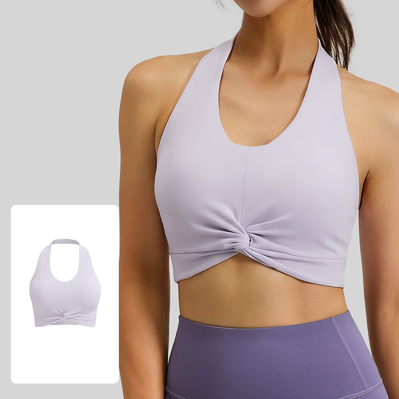 New Women Halter Neck Sports B - Push Up Bra Silicone recensie en prijs