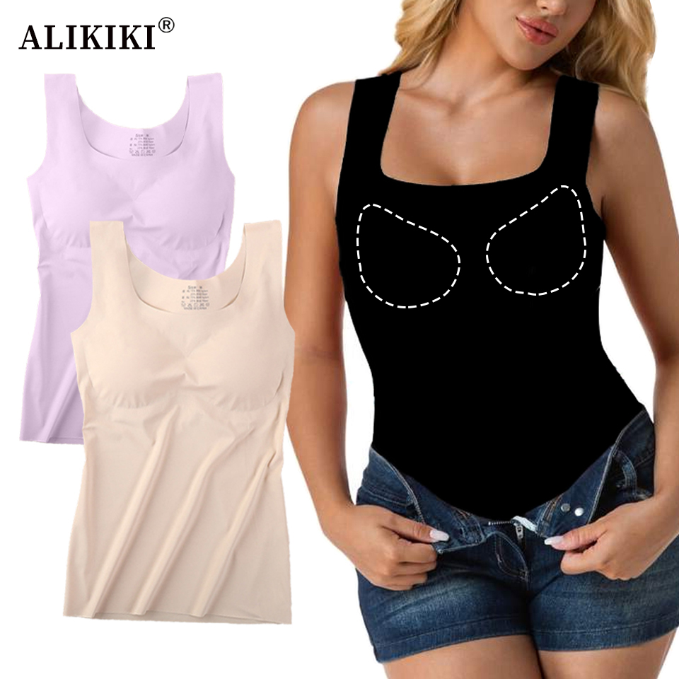 Ice Silk Wireless Push Up Tank - Push Up Bra Silicone recensie en prijs
