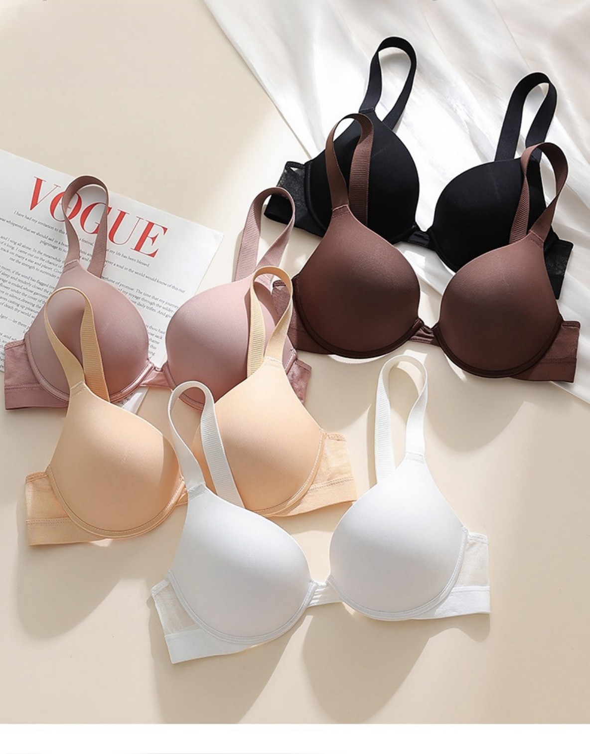 2025 Women's Plus Size Push Up - Full Coverage Bra recensie en prijs