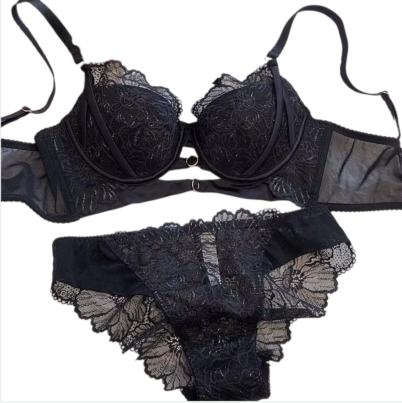 Sexy Hollow Lace Bra Set Large - Cotton Bra Everyday recensie en prijs