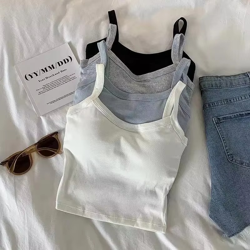Crop Top Women Sexy Sleeveless - T Shirt Bra Seamless recensie en prijs