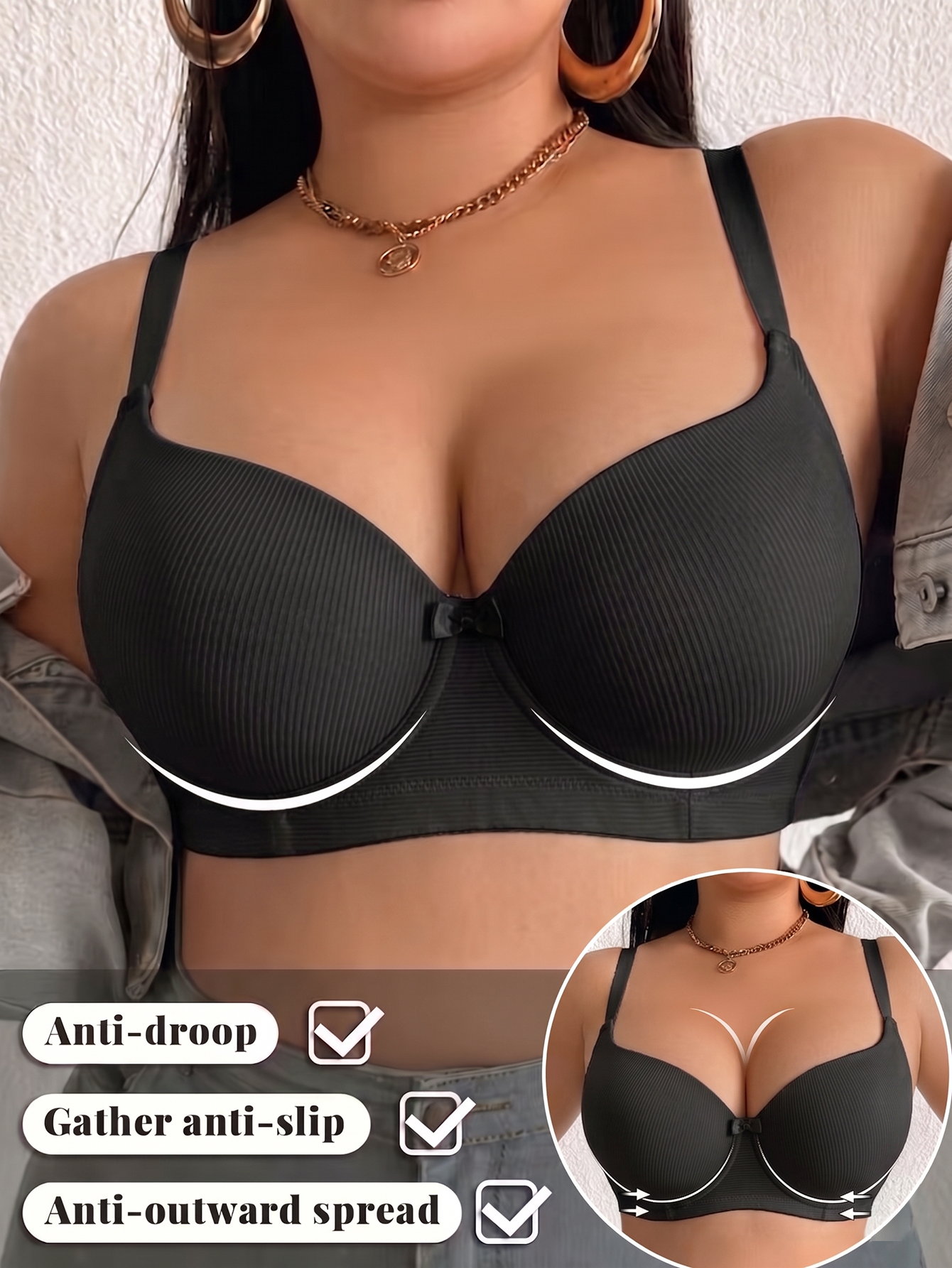 Plus Size Anti-Sagging Women B - Minimizer Bra Women recensie en prijs