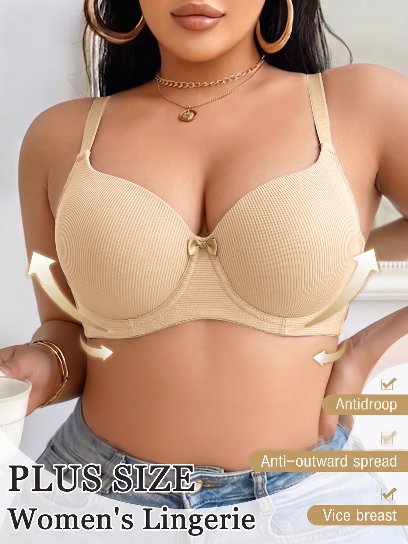 Plus Size Anti-Sagging Women B - Minimizer Bra Women recensie en prijs