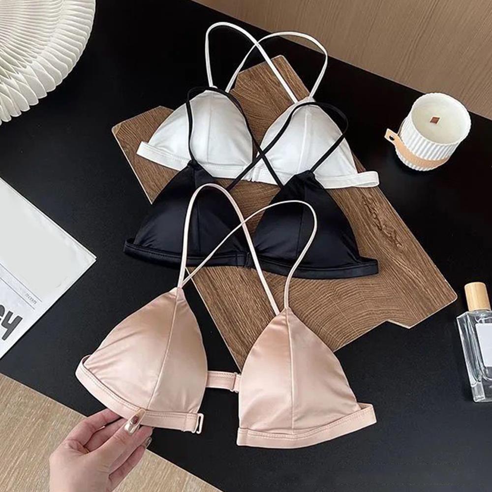 Sexy Satin Front Closure Bras  - Underwire Bra Padded recensie en prijs