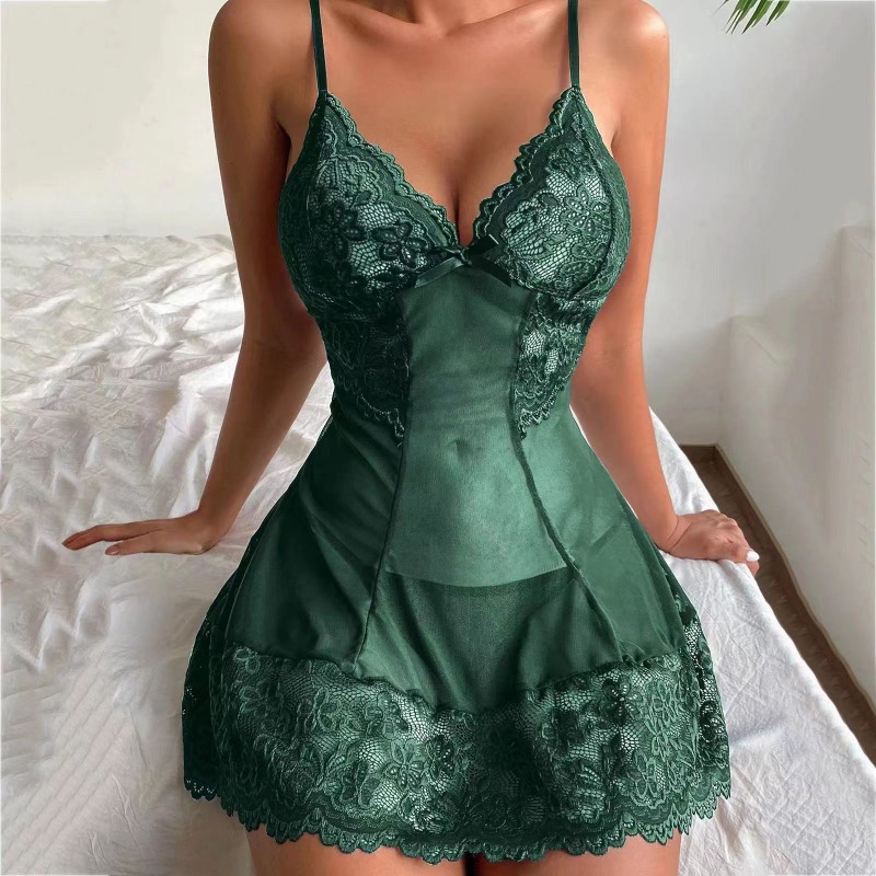 Sensual Lace & Tulle Sleepwear - Lace Bralette Set recensie en prijs