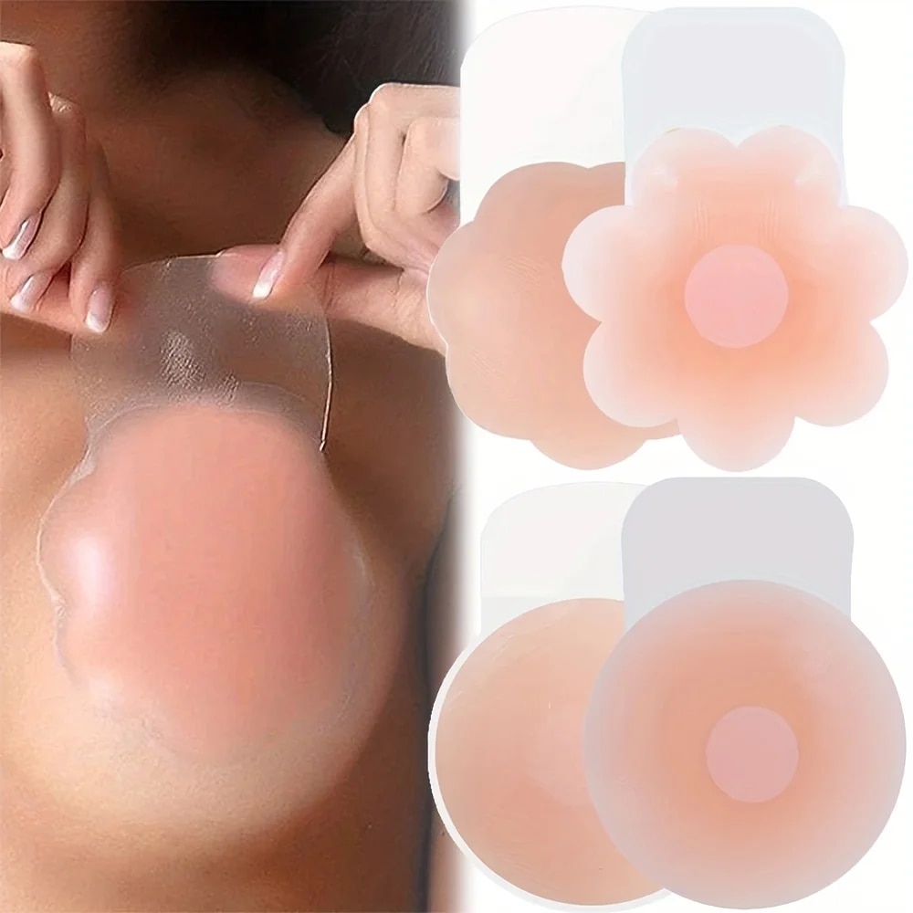 1Pairs Silicone Nipple Cover L - Push Up Bra Silicone recensie en prijs
