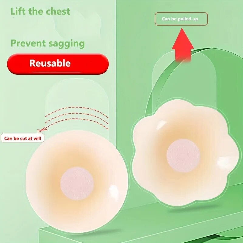 1Pairs Silicone Nipple Cover L - Push Up Bra Silicone recensie en prijs