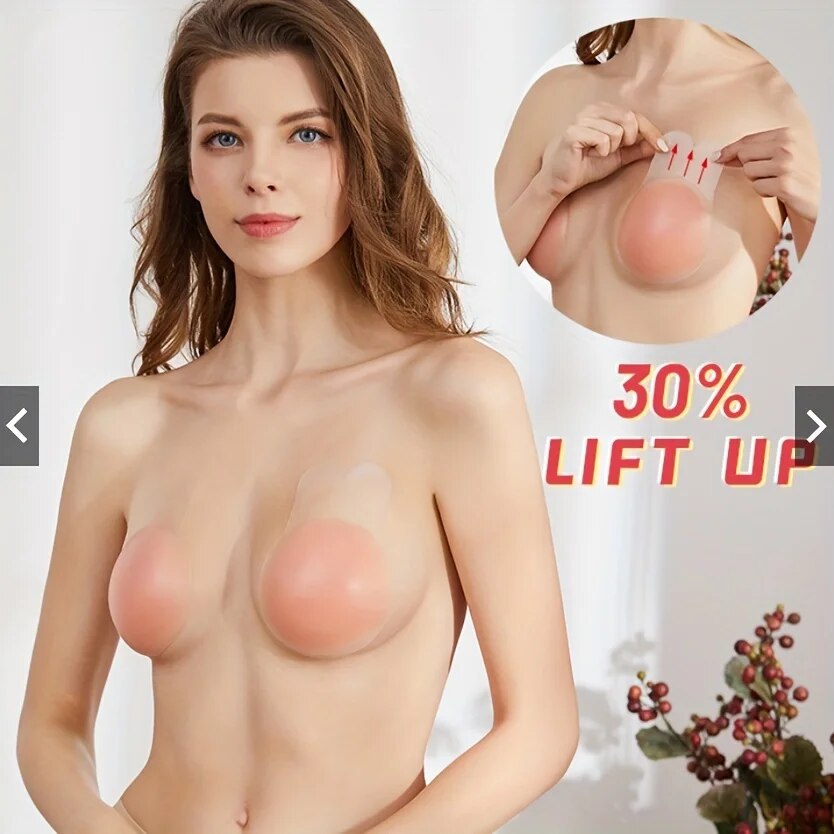 1Pairs Silicone Nipple Cover L - Push Up Bra Silicone recensie en prijs