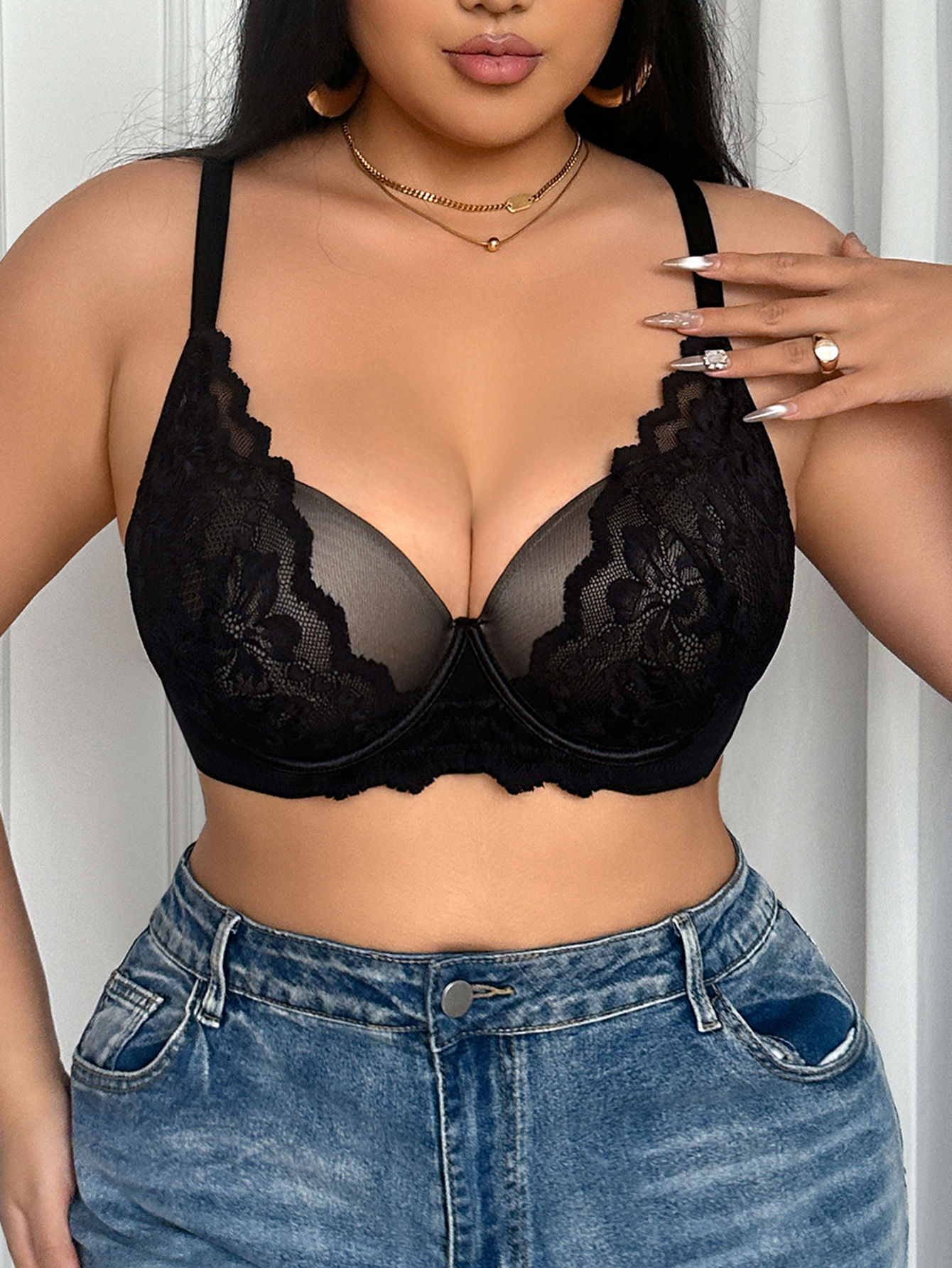 Wide Strap Plus Size Women Bra - Minimizer Bra Women recensie en prijs