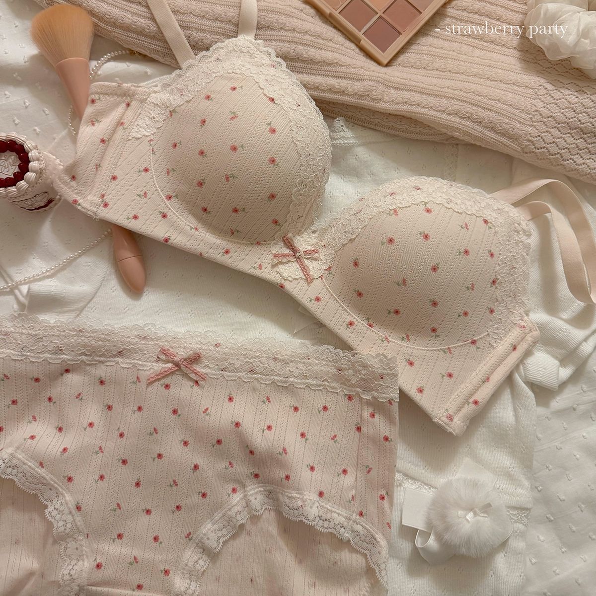 Teenage Sexy Lace Floral Bra S - Cotton Bra Everyday recensie en prijs