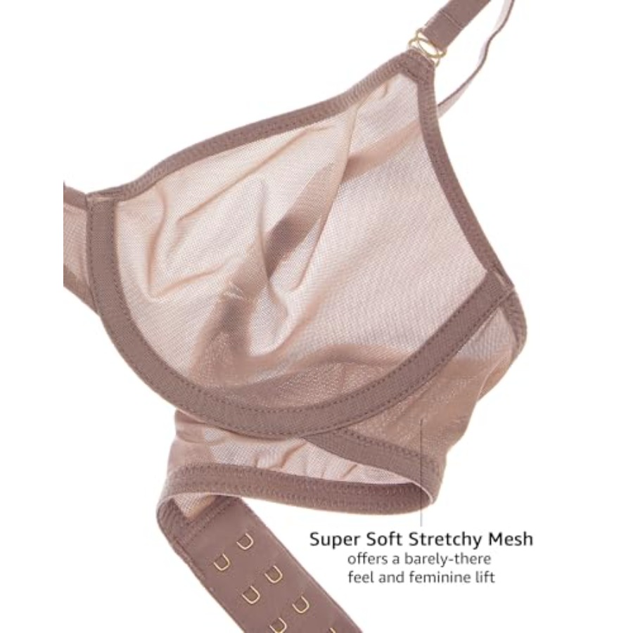 Women's Cosnufy Sheer Balconet - Demi Bra Balconette recensie en prijs