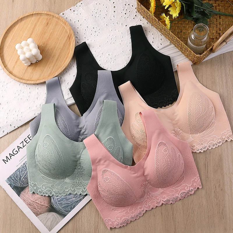 Breathable Latex Bra Seamless  - Sleep Bra Bralette recensie en prijs