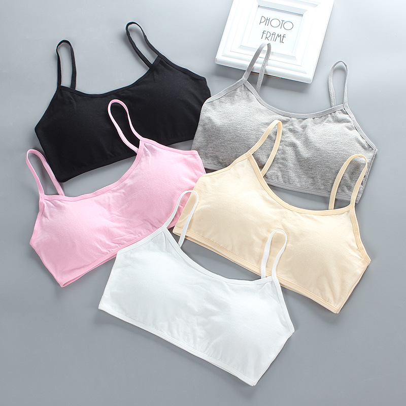 5pcs Teenage Girls Cotton Trai - Cotton Bra Everyday recensie en prijs