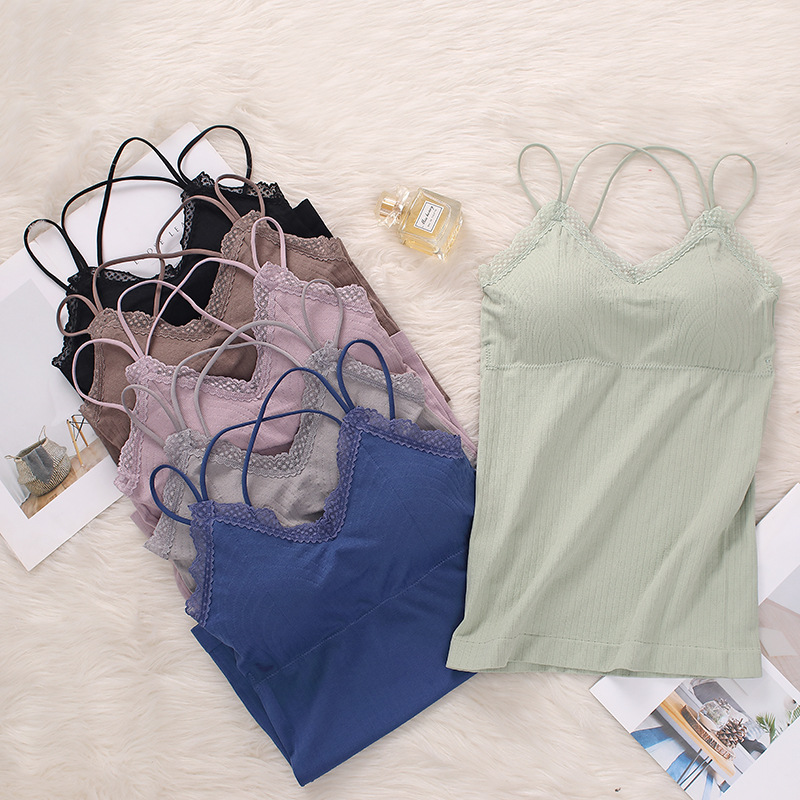 Women Padded Tank Top Seamless - T Shirt Bra Seamless recensie en prijs