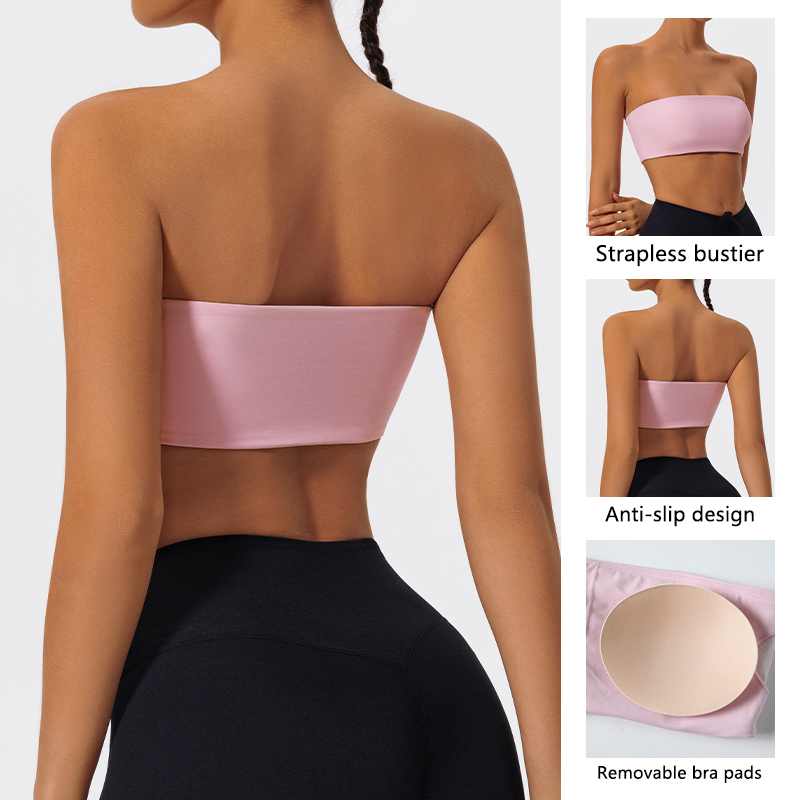 Strapless Sports Bra Gym Crop  - Sports Bra Racerback recensie en prijs