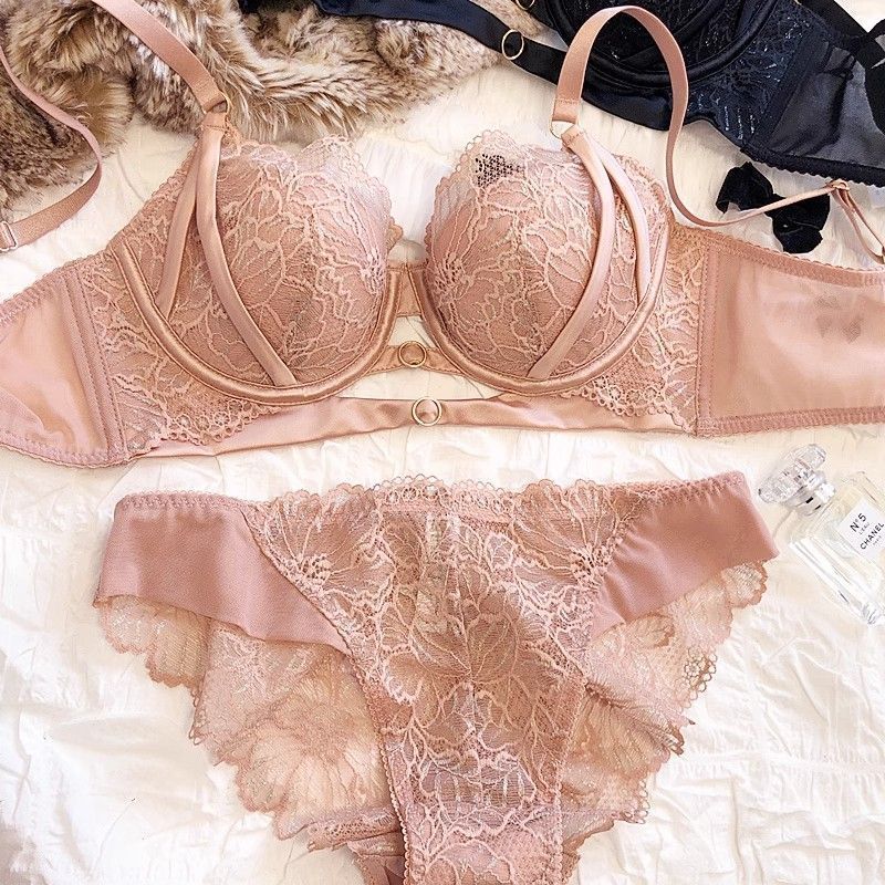 Sexy Hollow Lace Bra Set Large - Cotton Bra Everyday recensie en prijs