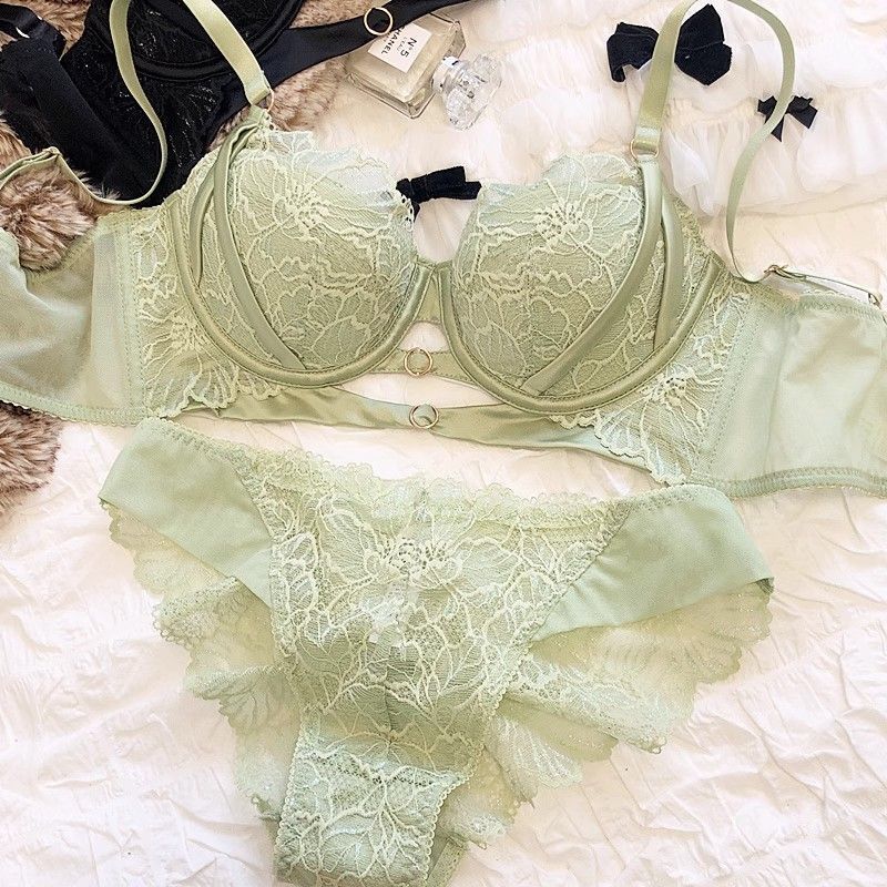 Sexy Hollow Lace Bra Set Large - Cotton Bra Everyday recensie en prijs