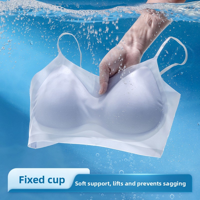 Ice Silk Sleep Bra Tank Top Wo - Sleep Bra Bralette recensie en prijs