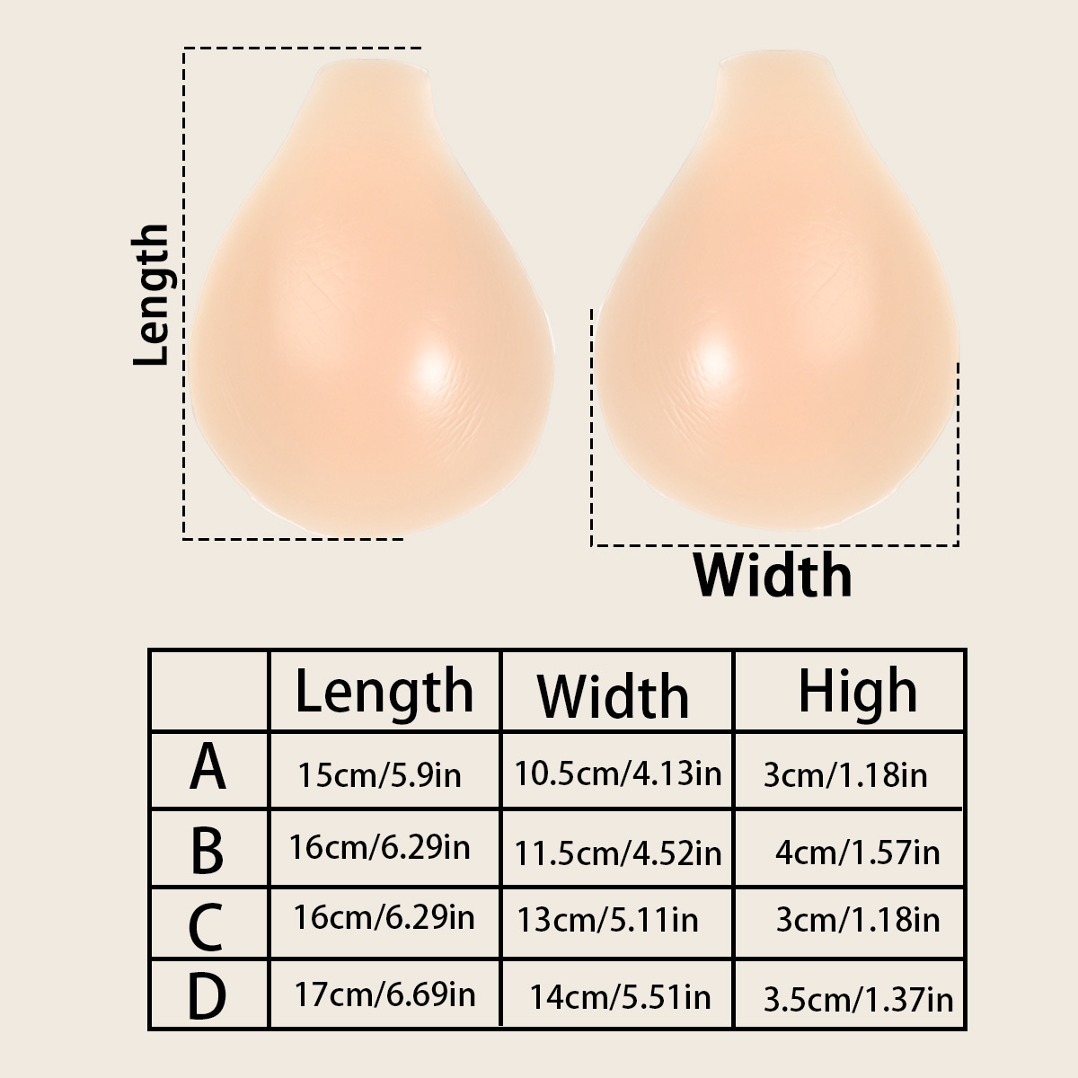 Self Adhesive Silicone Invisib - Push Up Bra Silicone recensie en prijs