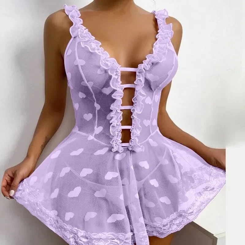 Nighty for Ladies Hot Romantic - Sheer Bra Lace recensie en prijs