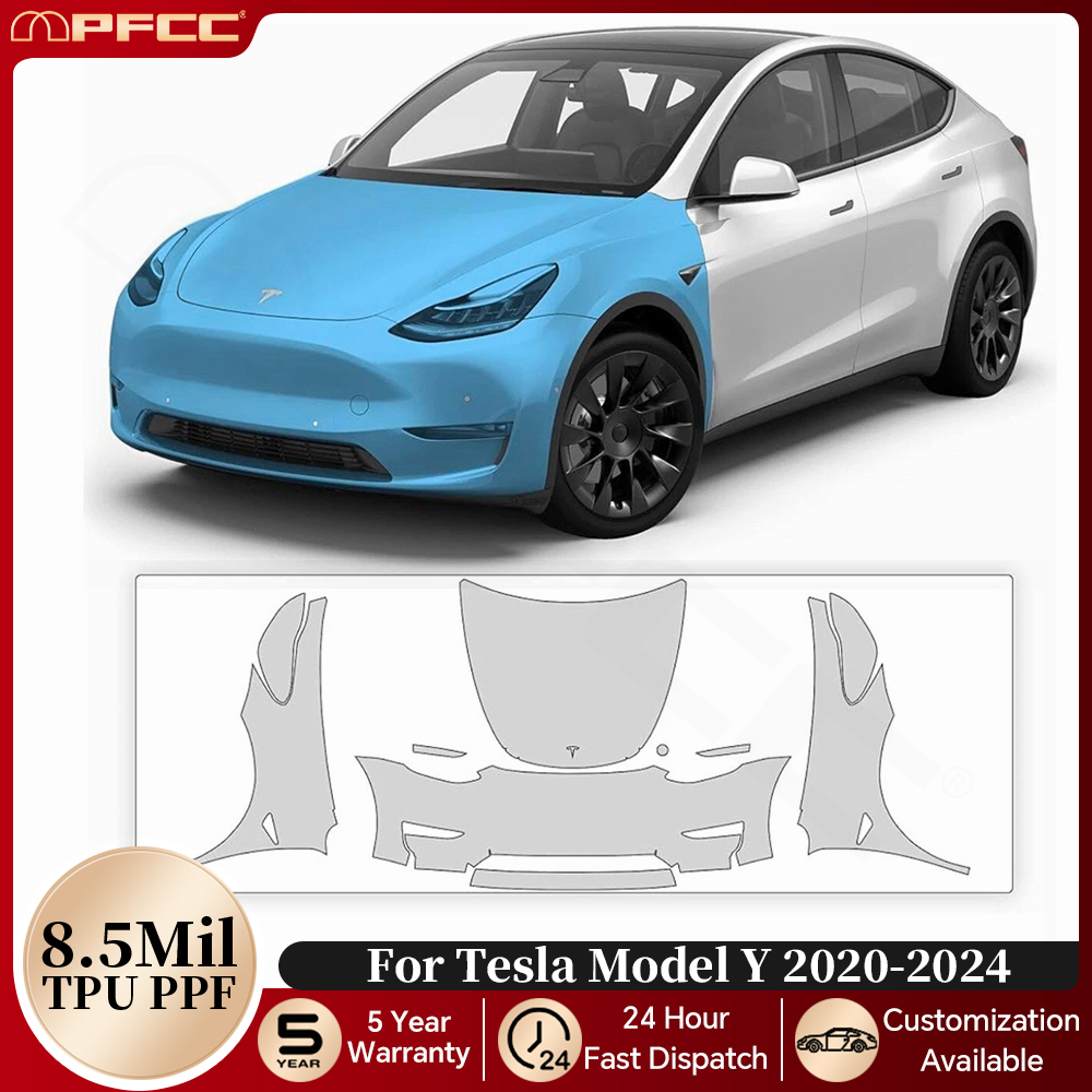 Pre-cut PPF For Tesla Model Y  - Full Coverage Bra recensie en prijs